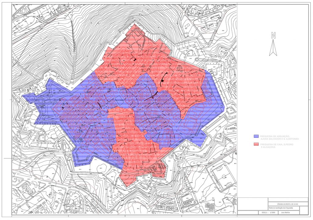 mapa da freguesia