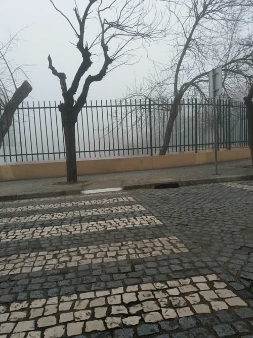 Locked Steel Gate